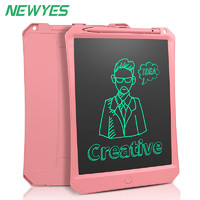 NeWYeS NEWYES 液晶手写板写字板小黑板 儿童电子画板彩色 10.5英寸-粉色款-单色屏