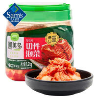 Pulmuone 圃美多 切件泡菜 1.2kg 韩国风味泡菜 切件辣白菜 新旧包装随机发货