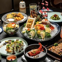 北京6店+天津3店 老牌创意日料 将太无二2-3人海陆盛宴套餐