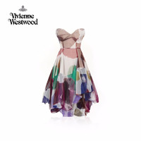 Vivienne Westwood 薇薇安·威斯特伍德 50周年女士復刻經典撞色圓點連衣裙欲望都市女主同款婚紗裙