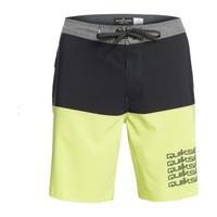Quiksilver HIGHLINE OMNI 19 男子冲浪短裤 TW_EQYBS04450-GFW6 黄绿色/黑色