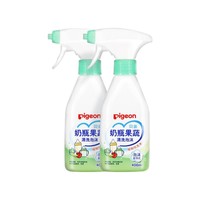 Pigeon 贝亲 婴儿奶瓶果蔬泡沫式清洁剂400ml *2