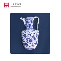 上海博物馆 瓷器冰箱贴 创意树脂磁贴 5.5cm×5.5cm 树脂 磁铁 中国风饰品纪念品