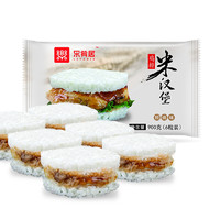 乐肴居 鸡米排汉堡 照烧味 150g*6个