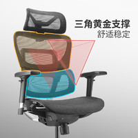 Ergoup/有谱 FLY 电脑椅人体工学椅家用办公椅舒适可躺网布主播椅