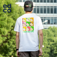 EDCO 艾德克 E20SDAUB2M22 中性波普图案印花T恤
