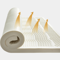 京東京造 森享乳膠床墊泰國原芯進口93%天然乳膠墊榻榻米床褥床墊子1.5x2米