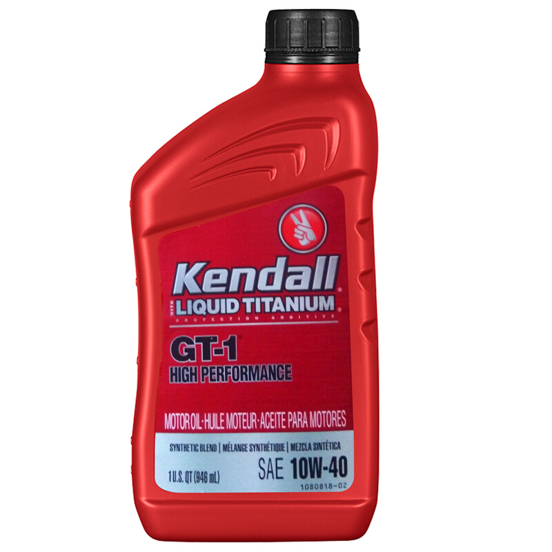 Kendall 康度 HIGH PERFORMANCE系列 GT-1 10W-40 SN 半合成机油 946ML