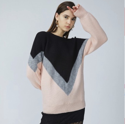 Mind Bridge MSKT821BBK 女式针织衫