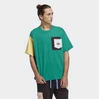 adidas 阿迪达斯 SS TEE 三叶草木偶系列 HC0341 情侣款短袖T恤