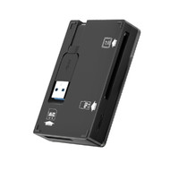 IIano 綠巨能 USB3.0讀卡器 高速讀卡器支持SD/TF/Micro SD/CF存儲卡CC202