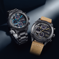 RENAULT 雷诺 太阳能手表男2021年新款防水多功能石英男士手表