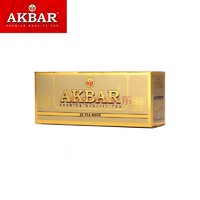 AKBAR 阿客巴 斯里兰卡进口 阿客巴（AKBAR）金牌锡兰红茶 50g 斯里兰卡进口