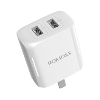 ROMOSS 羅馬仕 AC12T 手機充電器 雙USB-A 10.5W 白色