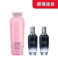 cdf会员购：限时双倍积分！LANCOME 兰蔻 护肤套装（第二代小黑瓶精华肌底液100ml*2+清滢柔肤水粉水400ml）