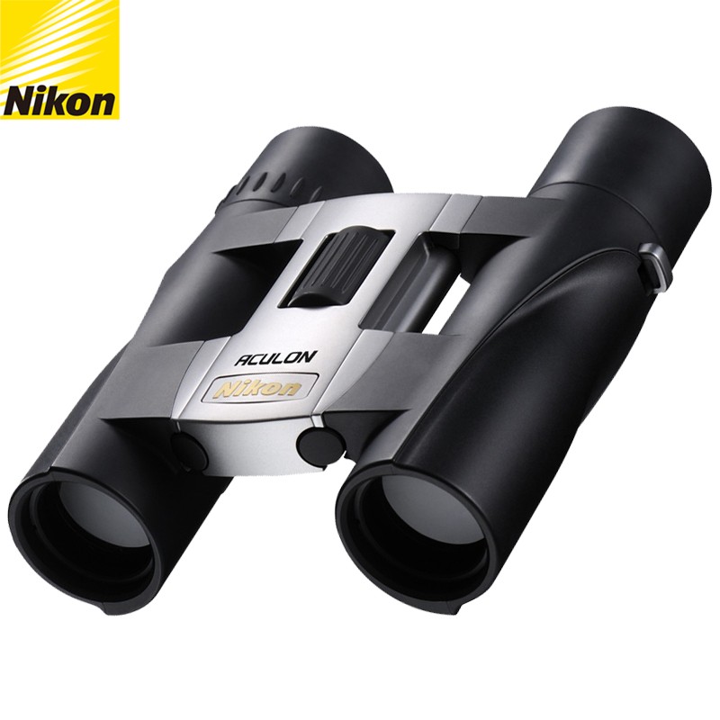 日本Nikon尼康阅野A30系列小巧便携双筒望远镜高清高倍微光夜视户外旅游观景手机拍照便携演出EDC A30 10X25黑