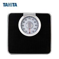 TANITA 百利达 体重秤机械秤家用防滑称重健康秤人体秤 日本品牌 HA-620 黑色
