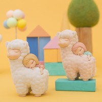 可米生活 白夜童話 牧羊·午后-Lite-棉花白 裝飾擺件
