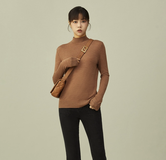 GIRDEAR 哥弟 A300962-4T68643-750 女式羊毛衫