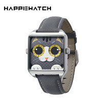 HAPPIEWATCH HappieWatch动物派对系列陨石猫Grey腕表礼盒