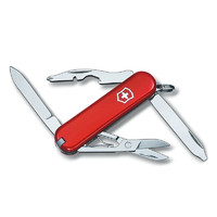 VICTORINOX 维氏 RAMBLER 0.6363 逍遥派瑞士军刀 58mm 10种功能 红色