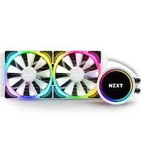 恩杰 NZXT Kraken 海妖 X53 RGB 240mm一体式水冷散热器（白色/2把RGB风扇/冷头RGB/冷头方向调节/6年质保）