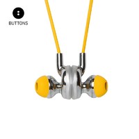 BUTTONS UP Yellow 黄色 无线耳机/运动耳机/蓝牙耳机/颈挂式/跑步