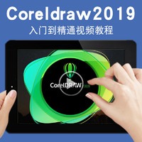 寶滿 Coreldraw2019視頻教程cdr平面設計海報排版矢量圖標logo名片制作