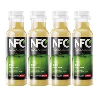 NONGFU SPRING 农夫山泉 NFC100% 苹果汁 300ml*4瓶
