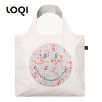 LOQI HOWstore LOQI笑脸款smily杜邦纸轻便时尚万用袋折叠环保购物袋