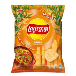 lays乐事薯片香酥烤鱼味135克