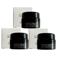 GIORGIO ARMANI 【3件包邮装】GIORGIO ARMANI 阿玛尼 黑曜石面霜滋润 中小样 15ml*3