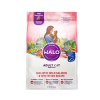 HALO 美国Halo自然光环猫粮 无谷纯鲜肉 成猫鱼肉粮10磅/4.54kg