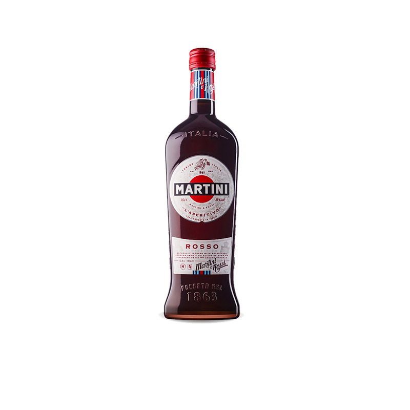 正品意大利martini马天尼红威末酒马提尼甜味美思鸡尾酒调酒