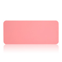 RANTOPAD 镭拓 S5 鼠标垫超大皮质皮革防水桌垫 笔记本电脑办公垫PU防滑键盘垫  粉红