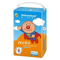 ANPANMAN 面包超人 云柔轻薄系列 拉拉裤 XXXL34片