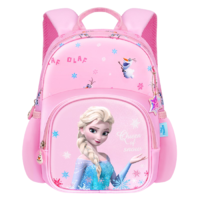 Disney 迪士尼 艾莎公主系列 兒童書包 粉色