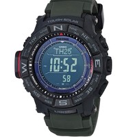 CASIO 卡西欧 PRO TREK系列 男士太阳能电波表 PRW-3510Y-8CR