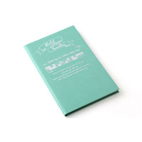 MIDORI 日本Midori习惯养成打卡日记笔记本记事本 蓝绿色
