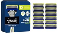 Wilkinson Sword Hydro 5 Skin Protection Sensitive 12 剃刀刀片