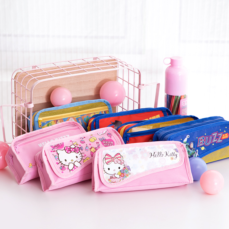 Guangbo/广博 x Hello Kitty凯蒂猫EVA新款笔袋大容量玩具总动员迪士