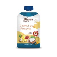 Rivsea 禾泱泱 鳳梨椰子香蕉蘋果泥 100g/袋