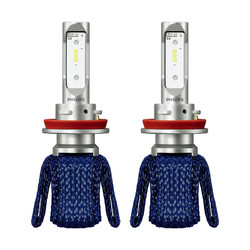 philips飞利浦汽车星耀光led车大灯汽车灯泡远近光h4h11h79012前大灯