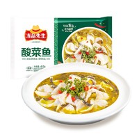 Anjoy 安井 凍品先生 酸菜魚 酸辣味 419g 1袋 老壇酸菜黑魚片 含酸菜調料
