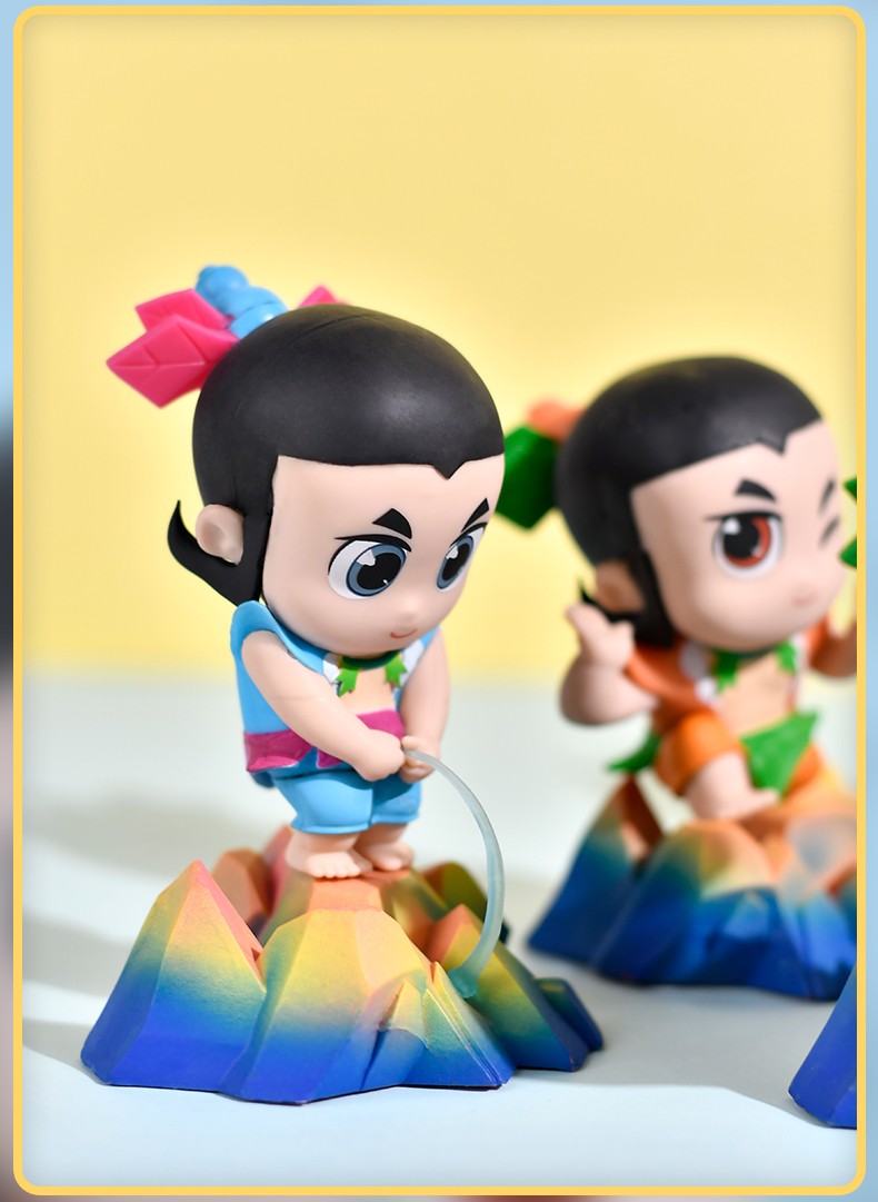 上海美术电影制片厂 上美影 葫芦兄弟手办摆件收藏Q版玩具公仔福禄生日儿童礼物娃周边