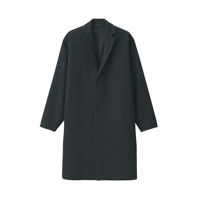 无印良品 MUJI 男女通用 羊毛混 切斯特大衣