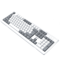acer 宏碁 OKB0A0 104鍵 有線薄膜鍵盤 白灰色 無光