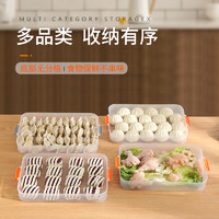 YU LU 雨露 饺子盒食品级家用速冻水饺馄饨鸡蛋盒冰箱收纳盒保鲜冷冻盒子多层