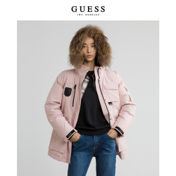 guess盖尔斯女士连帽派克羽绒服yl0w7001cn