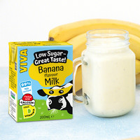 VIVA 韦沃 香蕉牛奶 200ml*12盒